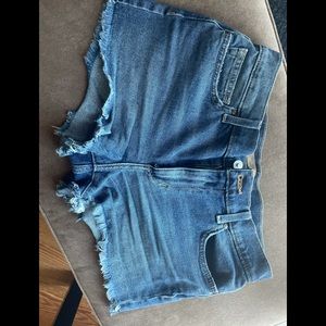 Joe’s Jean Shirts Low Rise Ultra Short Size 27